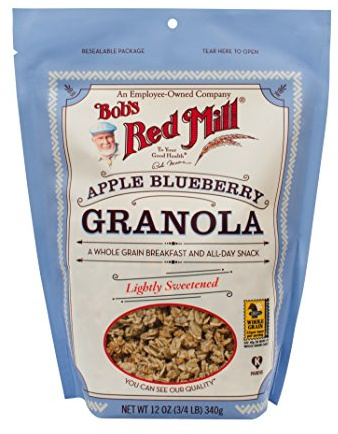 Bob's Red Mill Granola, Apple Blueberry, 12 oz (340g)