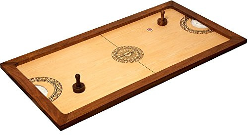 Carrom Art | Le Shuffle Puck ou Air Hockey Mango - 130 x 70 cm
