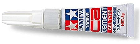 TAMIYA Sekundenkleber CA Cement Gel | mit Dosierspitze | Inhalt 3 g #87091