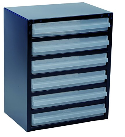 raaco 137591 Stahlmagazin 250/6-3, Blau