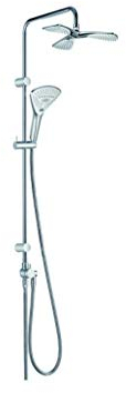 Kludi Dual Shower System Fizz für Wandmontage, verchromt, 6709305-00