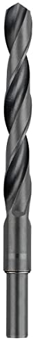 kwb Professional HSS Metallbohrer Ø 15 mm - Abgedrehter Schaft, DIN 338, Blauschwarz, Rollgewalzt