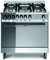Lofra MG86GV/C Cucina a Gas, Acciaio