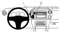 Brodit 854601 ProClip Halterung, schwarz