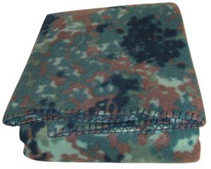 Army Fleecedecke BW flecktarn ca.185 x 135 cm