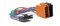 carav 15-108 KFZ ISO Kabel für OEM: Audiovox - AEG - Clatronic - Mystery - Prology - Elenberg (Select Modelle) 20pin (29 x 7 mm) - > ISO (weiblich) Adapter Stecker