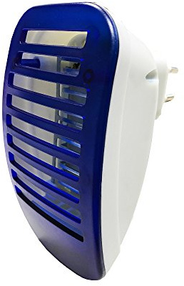 Ardes AR6S01 Zanzariera a Scarica da Presa Luce Attinica LED, Blu