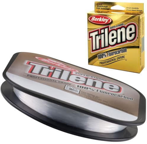 Berkley Trilene - Sedal de Pesca (fluorocarbono, 100% Transparente)