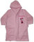 Girls Minnie Mouse Personalised Super Soft Fleece Dressing Gown Pink 2-3 Years.