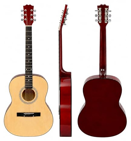Oypla 39 Full Size 4/4 6 String Steel Strung Acoustic Guitar