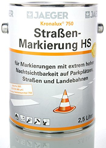 Jaeger Kronalux Straßenmarkierungsfarbe HS 750 weiß 2,5Ltr.