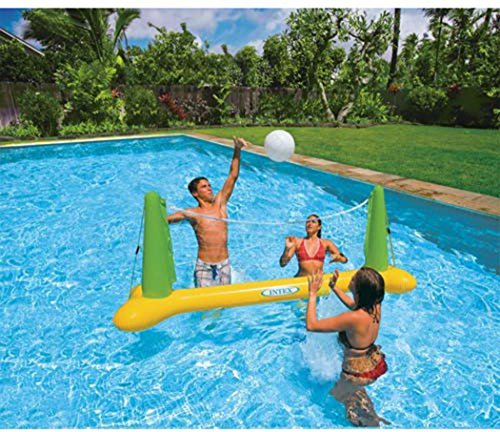 Intex Piscina voleibol juego Aqua Fun hinchable flotante objetivo & Ball
