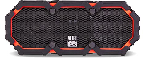 Altec Lansing LifeJacket 2 - Waterproof Bluetooth Speaker, Floating Portable Speaker for Travel & Outdoor Use, Deep Bass & Loud Sound, 30 Hour Playtime