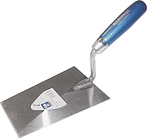 Haromac Maurerkelle 180 mm mit S-Hals, Stahl gehärtet Made in Germany, 11020180