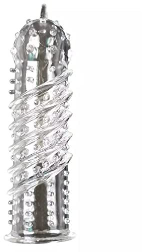 Guaina Fallica con Rilievi Stimolanti per Orgasmi intensi e Multipli