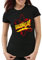 CottonCloud Sheldon Atom Damen T-Shirt, Farbe:Schwarz, Größe:S