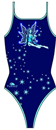 Turbo Donna Hada Parte Inferiore del Bikini, Bleu, Medium