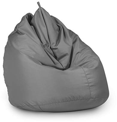 Haus & Garten Chilly pilley Pouf Coussin De Sol Impermeable Intérieur Extérieur pour Enfants Et Adultes Plusieurs Couleurs Et Tailles Au Choix (85x125, Gris)