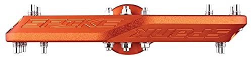 Spank Pedale Spike Reboot Orange Fahrrad Erwachsene Unisex 100 x 100 mm