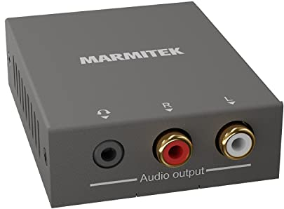 HDMI Audio Extractor CEC - Marmitek CEC130 - Supporta il controllo del volume tramite CEC - Convertitore HDMI - Estrattore Audio