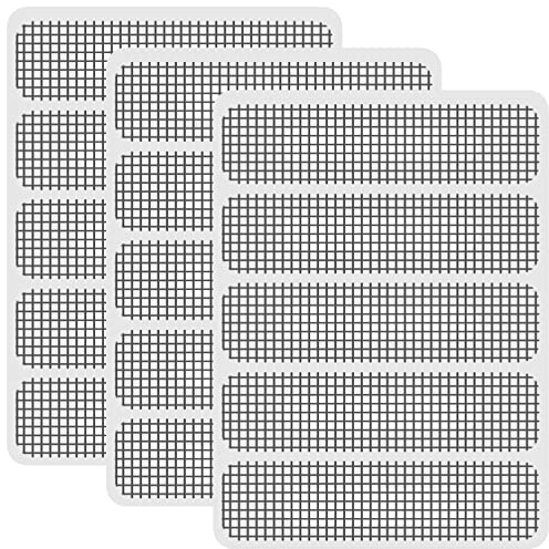 3set fliegengitter tür fliegengitter reparatur insektenschutz balkontür Patch Reparatur mit Wasserdicht & Selbstklebend für Fenster Tür Loch von Fliegenvorhang Anti Moskito Insekten