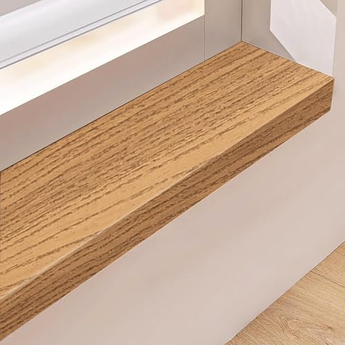 Acrylique Protecteur de Rebord de Fenetre Interieur, Appui de Fenêtre Remplacement Couverture pour la Décoration/Rénovation D'appui de Fenêtre, Étanche Appui Fenêtre Panneau(C,60x10cm(23.6x3.9in))