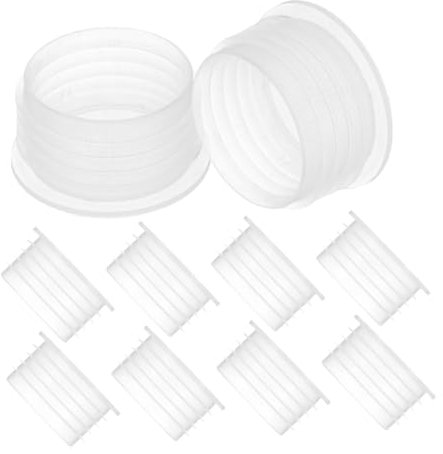 VANZACK 10piezas Accesorios para Cajas De Verduras Tapones De Plástico Reutilizables Tapones Redondos para Macetas Evitan Fugas De Agua para Jardín y Balcón