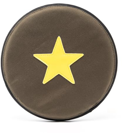 TSPRO Disque Volant pour Chien en Nylon Durable, Résistant aux Mâcheurs Agressifs, Flotte dans l'eau, Design Tactique, Idéal pour Chiens Moyens à Grands, Jeux Intérieurs et Extérieurs (Vert)