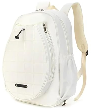 Générique Sac À Dos De Tennis, Sacs À Raquettes De Sport Ajustables avec Bretelles Réglables, Housse De Raquette De Tennis Capacité pour Enfant Et Adultes, Sa-c De Te-nnis Head Tendance