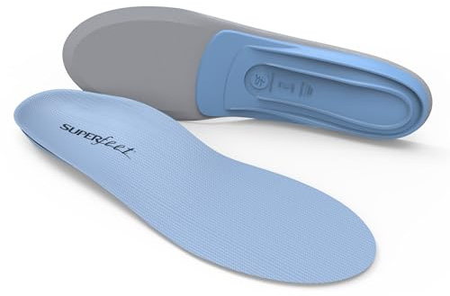 Superfeet All-Purpose Support Medium Arch Insoles – Trim-to-Fit Support Shoe Inserts - UK 8.5-10