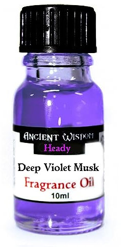 Ancient Wisdom Huile parfumée musc violet foncé