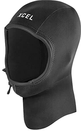 XCEL Capucha de Traje de Neopreno Axis de 2mm - Negro - Dry rápido - Diseño de ingeniería - Ajuste Contorneado - Cierre de cincha y Barril - Soporte