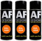 Alex Flittner Designs 3X RAL Lackspray Autolack Buntlack Spraydose RAL2004 REINORANGE glänzend