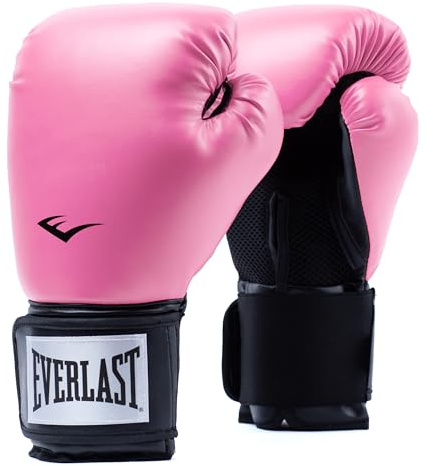 Everlast Unisex – Guantes de Boxeo para Adultos Pro Style 2 Guantes, Rosa, 8oz
