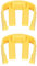 Pressure Washer Gun C Clip for Karcher K2 K3 K7, 2PCS Car Home Pressure Power Washer Trigger Gun Replacement C Clip Clamp (Yellow)