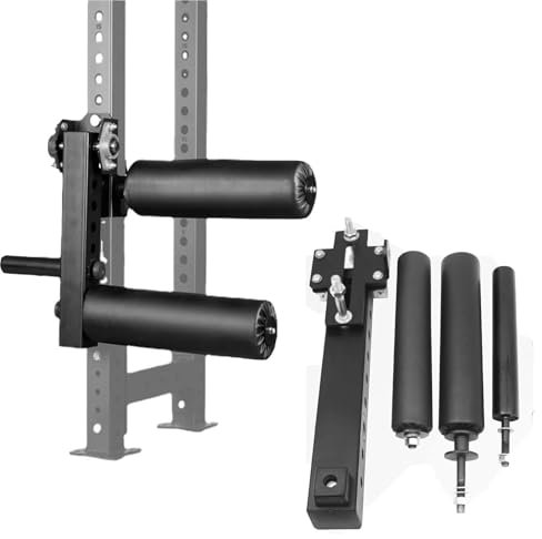 LMYYDES 16/18/26 mm Beinstrecker- und Beinbeugermaschine, Verstellbarer Aufsatz für Beinstrecker mit Gewichtsscheiben, Aufsatz für Beinpresse, Schaumstoffhakenverlängerung,16mmHole