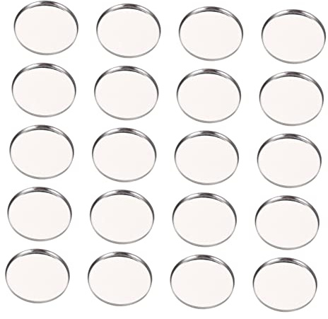 VICASKY 20pcs Eye Shadow Plates Empty Eyeshadow Sub Plate Eye Shadow Diy Tray for Makeup Palette Storage