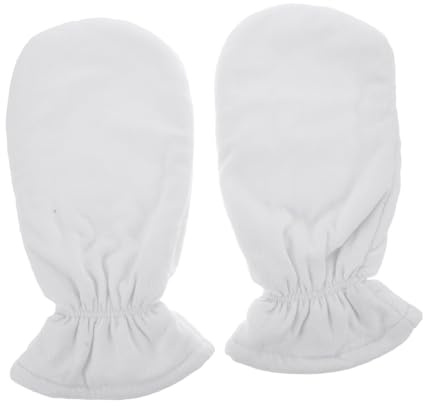PHENOFICE Guantes de Cera para Manos 1 Par, Guantes Hidratantes Aceite Esencial, Diseño Térmico Acolchado de 30x15 Cm, Reutilizables para Cuidado y Reparación de Piel Seca en Spa y Hogar