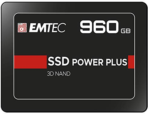 Emtec ECSSD960GX150 960 GB Interne SSD Power Plus 3D NAND