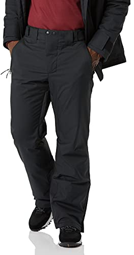 Amazon Essentials Herren wasserdichte Isolierte Schneeskihose, Schwarz, M