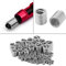 Haosie 60 Pièces Inserts de Filetage Auto-taraudant, Filets Rapportés Inserts, M3 M4 M5 M6 M8 M10 M12, en Acier Inoxydable