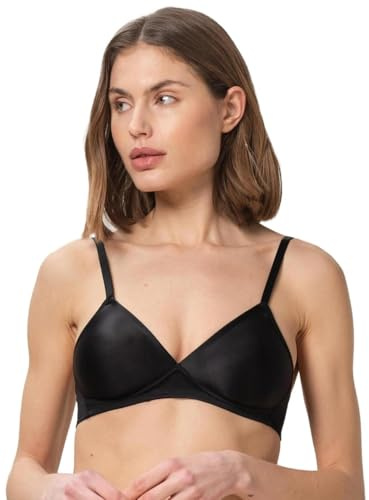 Triumph Damen BH Soft Sensation P X, ohne Bügel, Gepolstert, Verstellbare Träger, 90B, Schwarz