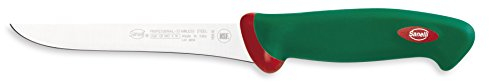 Sanelli Premana Coltello macellaio da Disosso , Acciaio Inossidabile, Verde, 16 cm