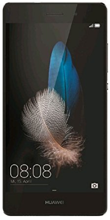 Huawei P8 Lite Smartphone Double SIM (12,7 cm (5 Pouces) Écran Tactile, 16 Go de Stockage, Dual SIM, Android 5.0) Noir