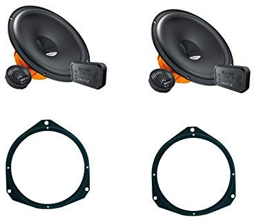 Hertz DSK 165 dsk165.3 Altoparlanti 2 vie + supporti casse Compatibile con ALFA Compatibile con CITROËN FIAT FORD Compatibile con IVECO OPEL PEUGEOT