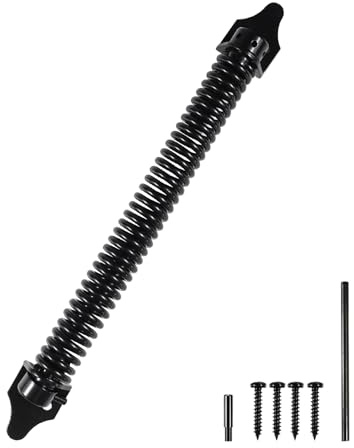 Scottchen PRO Heavy Duty 14in Outdoor Gate - Self Closing, Adjustable Tensioner, Automatic Closure - 1 Pack