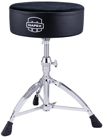 Mapex T680 600 Series Threaded Steel Spindle Drum Throne - Round Top