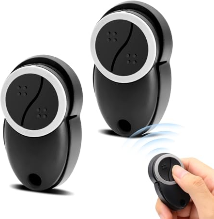 Fernbedienung Garagenöffner Kompatibel mit TELECO,2-Kanal Handsender für nur mit TXP-433-A02,2 Stück