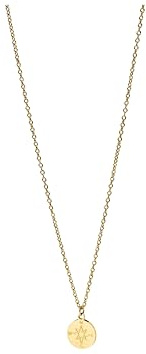 Purelei Pathfinder – Collar para hombre – Collar ajustable de acero inoxidable con brújula – chapado en oro de 18 quilates o plata – símbolo de enfoque y fuerza – Joyería para hombre con significado
