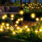 PATIOPIA 6 Luci Solari da Giardino, 60 LED, Lucciole per Esterni - Impermeabili per Cortile, Terrazzo, Vialetto